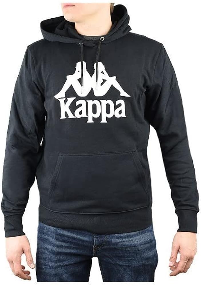 Kappa Taino Hooded 705322-19-4006, Mens, Caviar