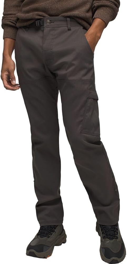 prAna Stretch Zion Slim Straight Pant - Men's, Dark Iron, 34x32