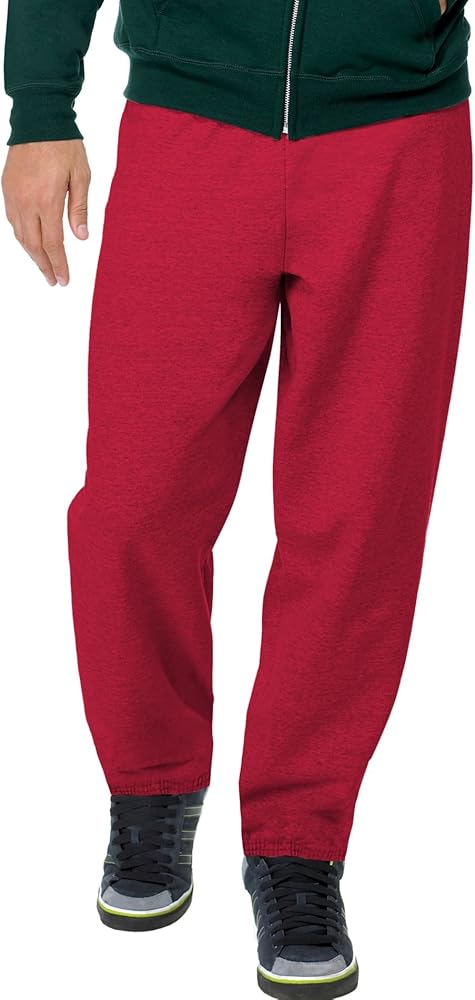 Hanes ComfortBlend® EcoSmart® Men`s Sweatpants Deep Red