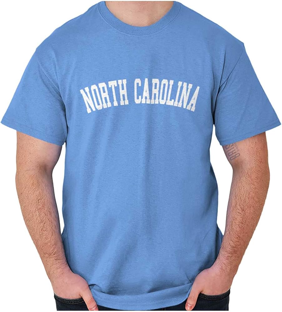 North Carolina Classic Souvenir Graphic T Shirt Men or Women