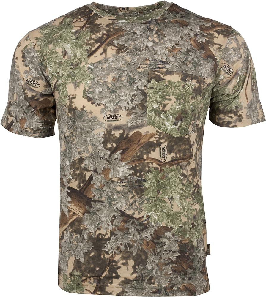 King's Camo Cotton Short Sleeve Hunting Tee