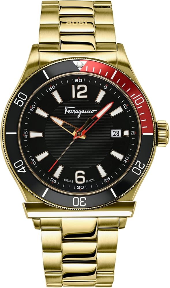 Salvatore Ferragamo Collection Luxury Mens Watch Timepiece