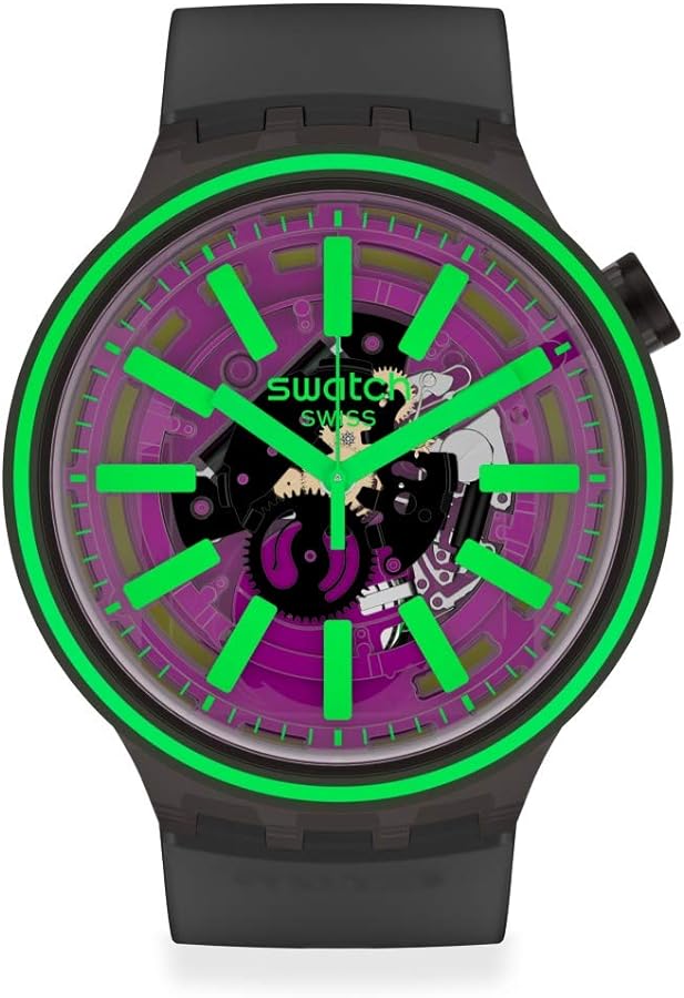 Swatch BIG BOLD Swiss Quartz Silicone Strap