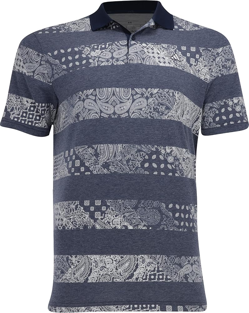 adidas Men's Go-to Printed Golf Polo Shirt