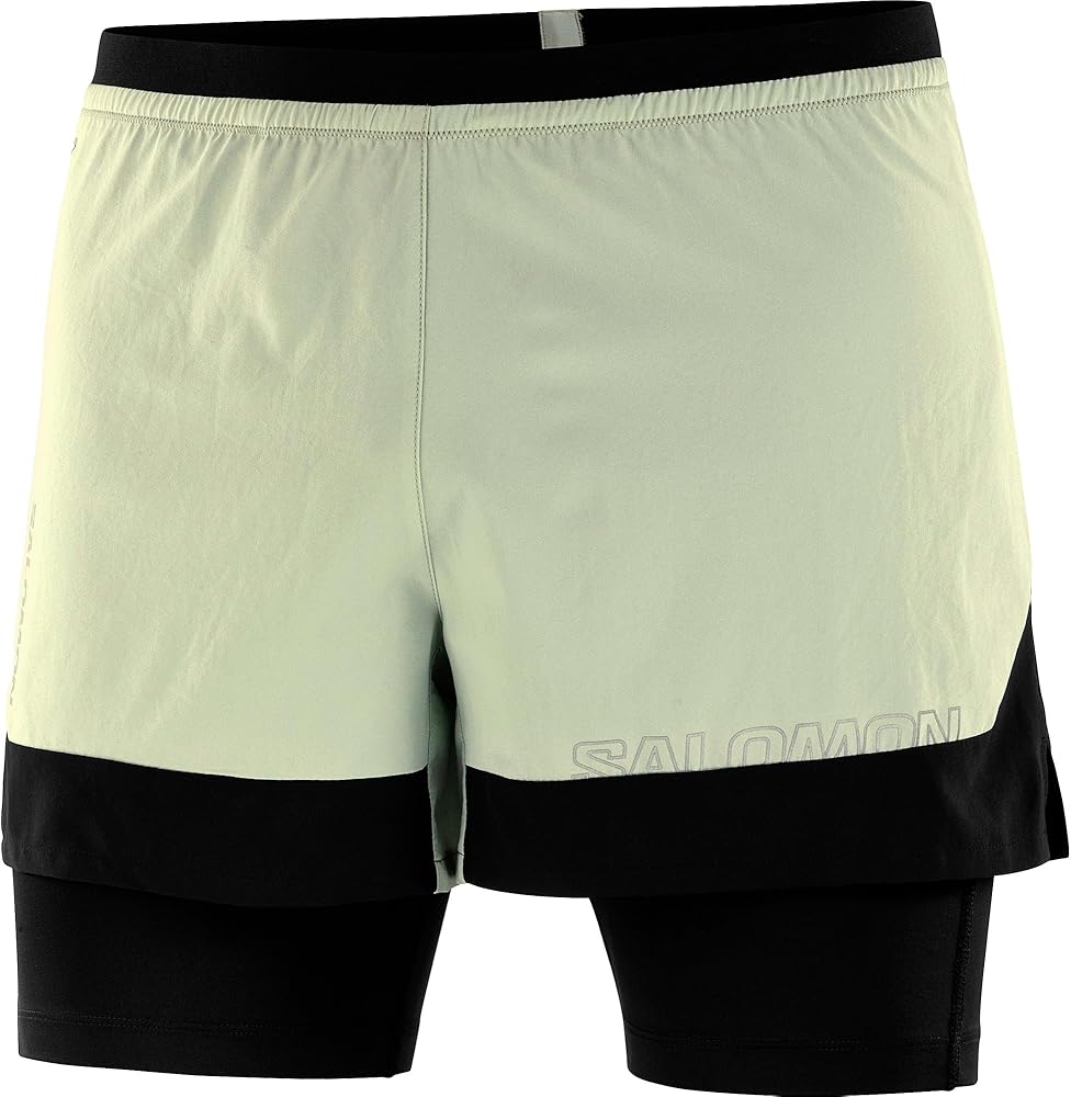 Salomon Men's Cross 2-in-1 Shorts for Trail Running