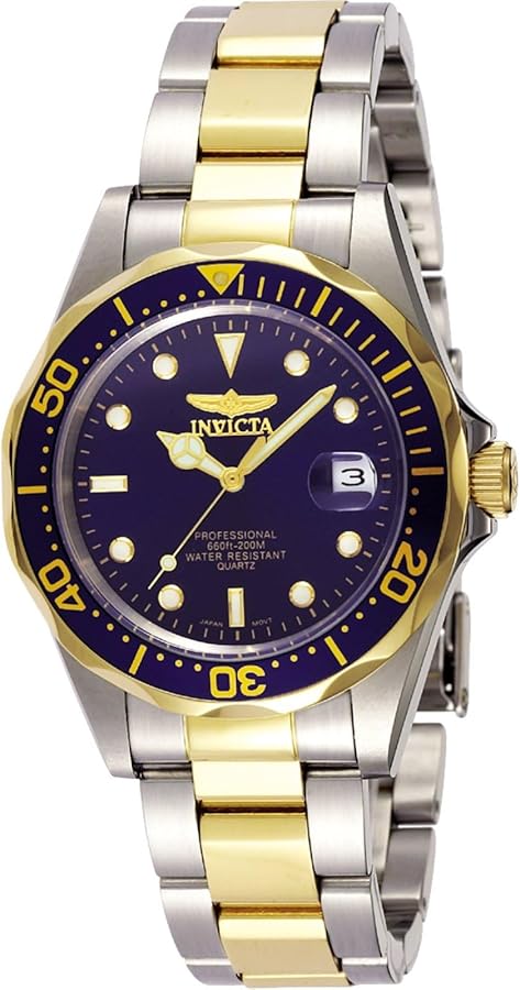 Invicta INVICTA-8935 Men's Pro Diver Collection Two-Tone Stainless Steel Watch with Link Bracelet