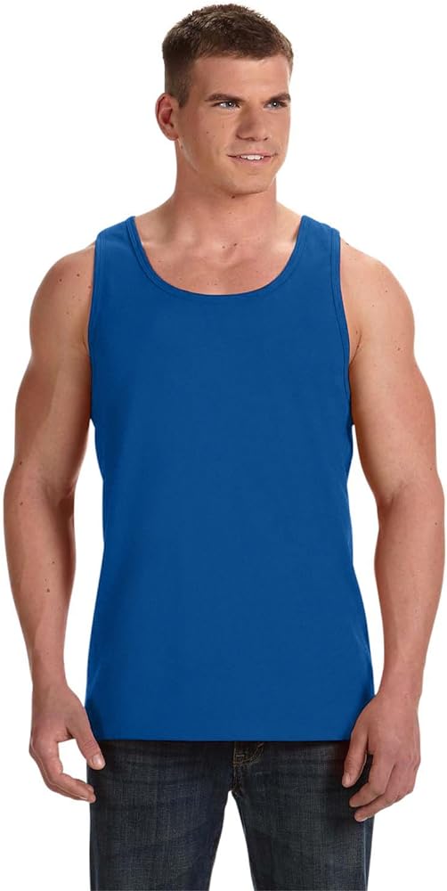 Fruit of the Loom Mens 5 oz 100% Heavy Cotton HD? Tank (39TKR) Royal l