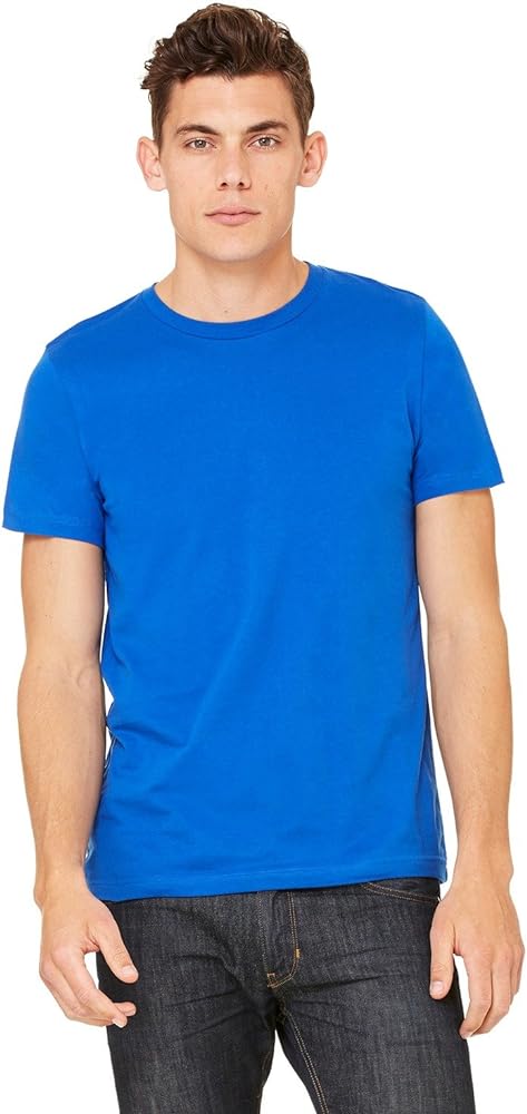 Product of Brand Bella + Canvas Unisex Jersey Short-Sleeve T-Shirt - True Royal - M - (Instant Savings of 5% & More)