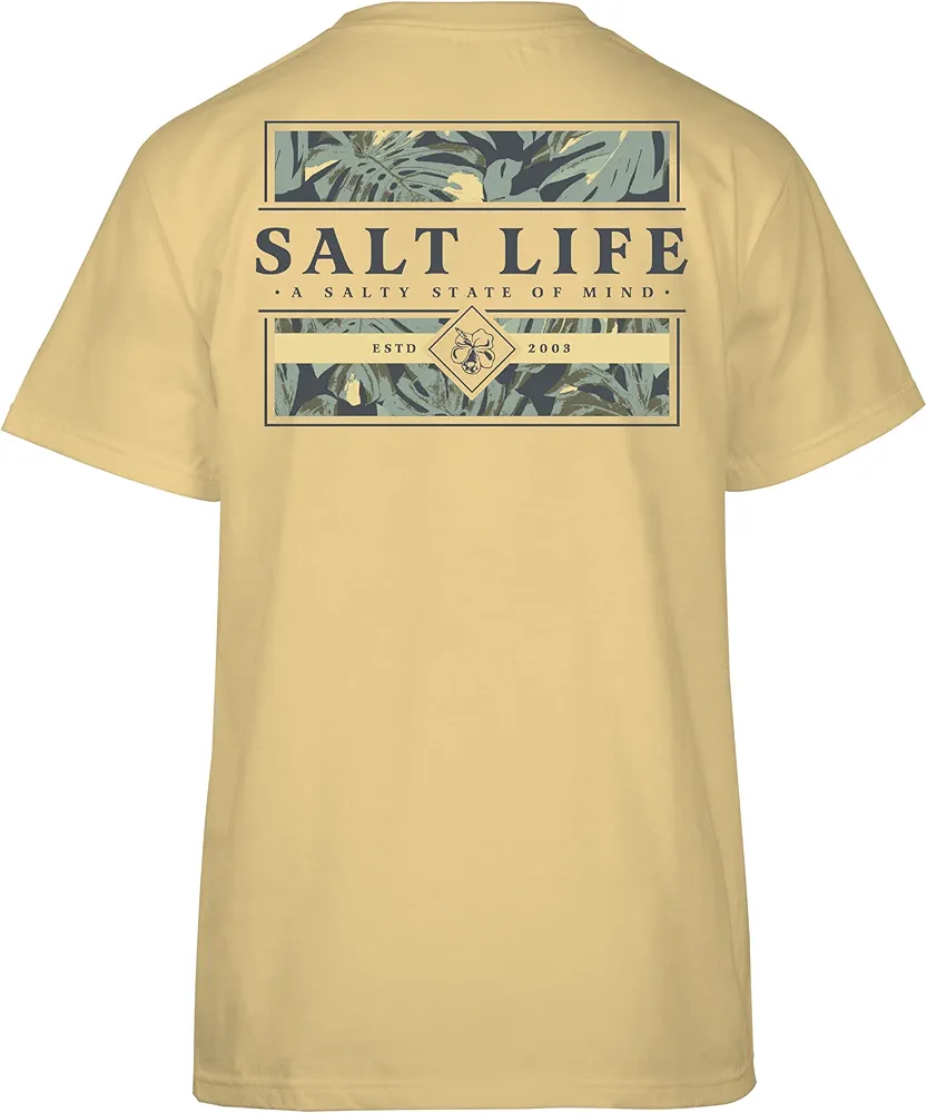 Salt Life Men's Loungin' Hibiscus Long Sleeve Tee