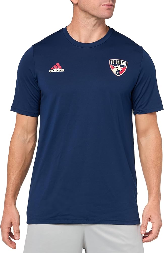 adidas Men's Fc Dallas Short Sleeve Pre-Game T-Shirt