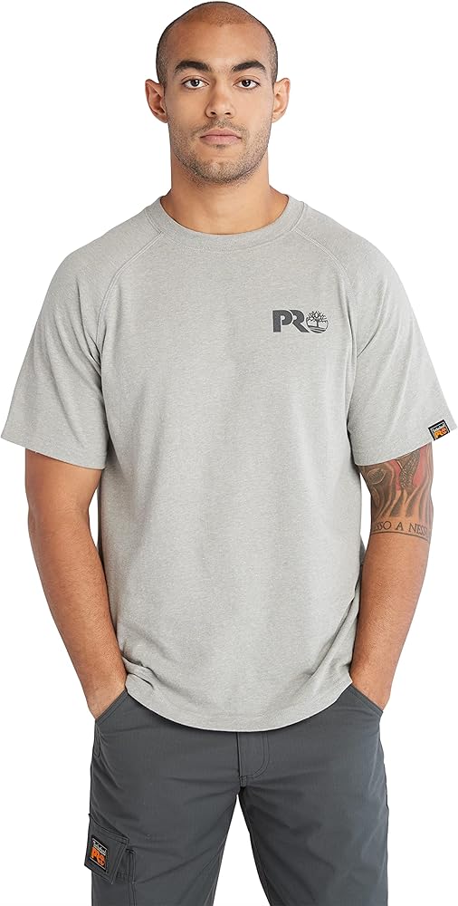 Timberland PRO Men's Core Refelctive Pro Logo Short-sleeve T-shirt