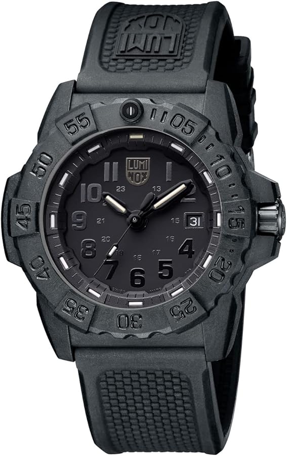 Luminox XS.3501.BO.F Unisex Adult Analog Watch with Stainless Steel Strap, Not Applicable, Strip