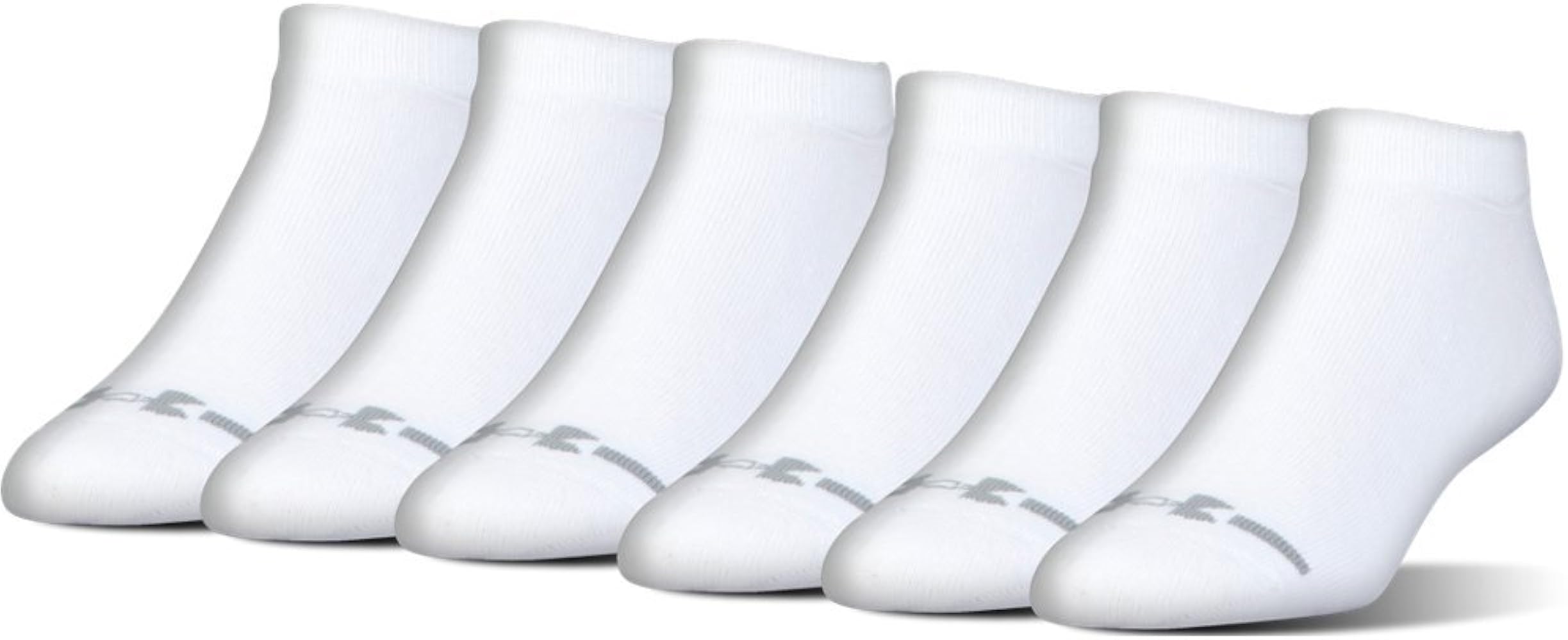 Under Armour Men's Charged Cotton No Show Socks