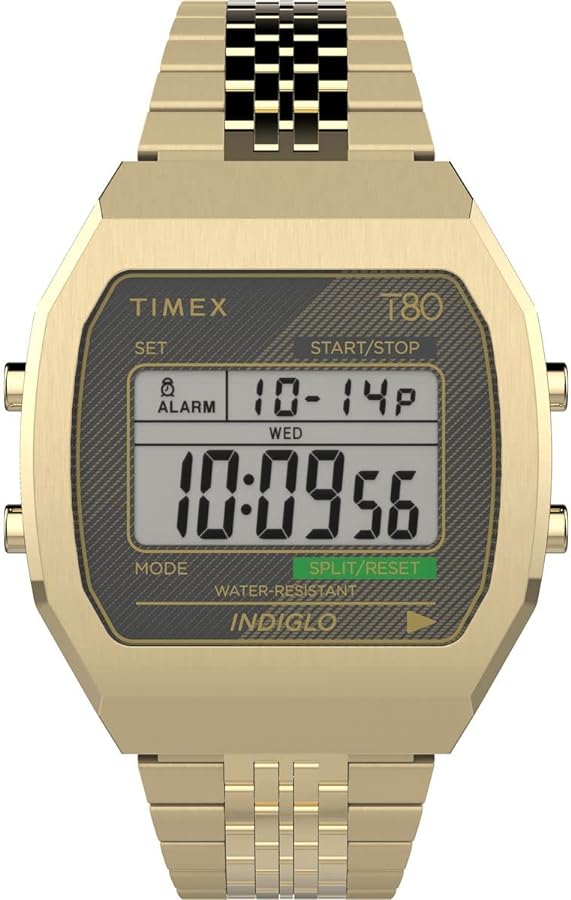 Timex Unisex T80 Steel 36mm Watch