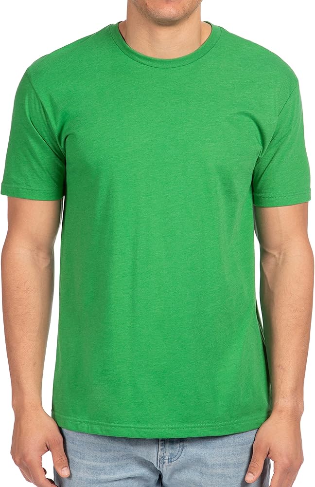 Next Level Mens Premium Fitted CVC Crew Tee (N6210) Kelly Green XL