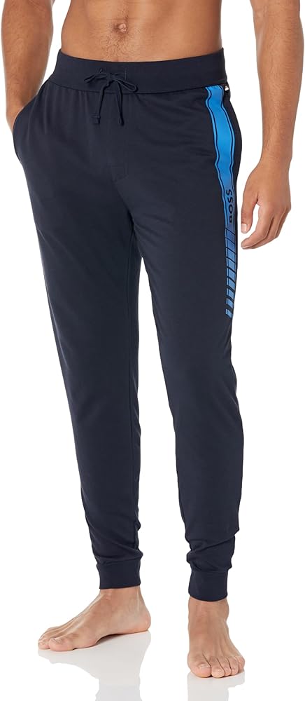 BOSS Men's Authentic Sweatpants, Dark Navy Blue, XXL