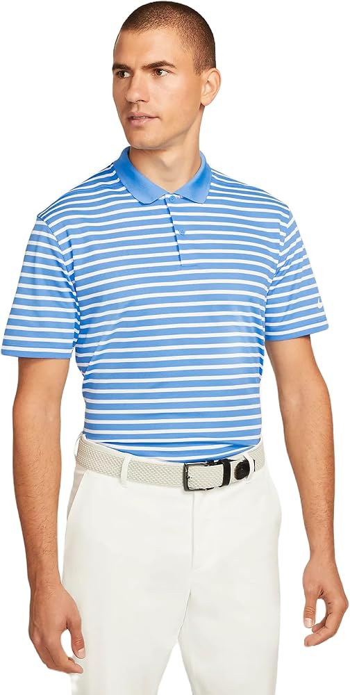 Nike Men's Dri-FIT Victory Stripe Golf Polo