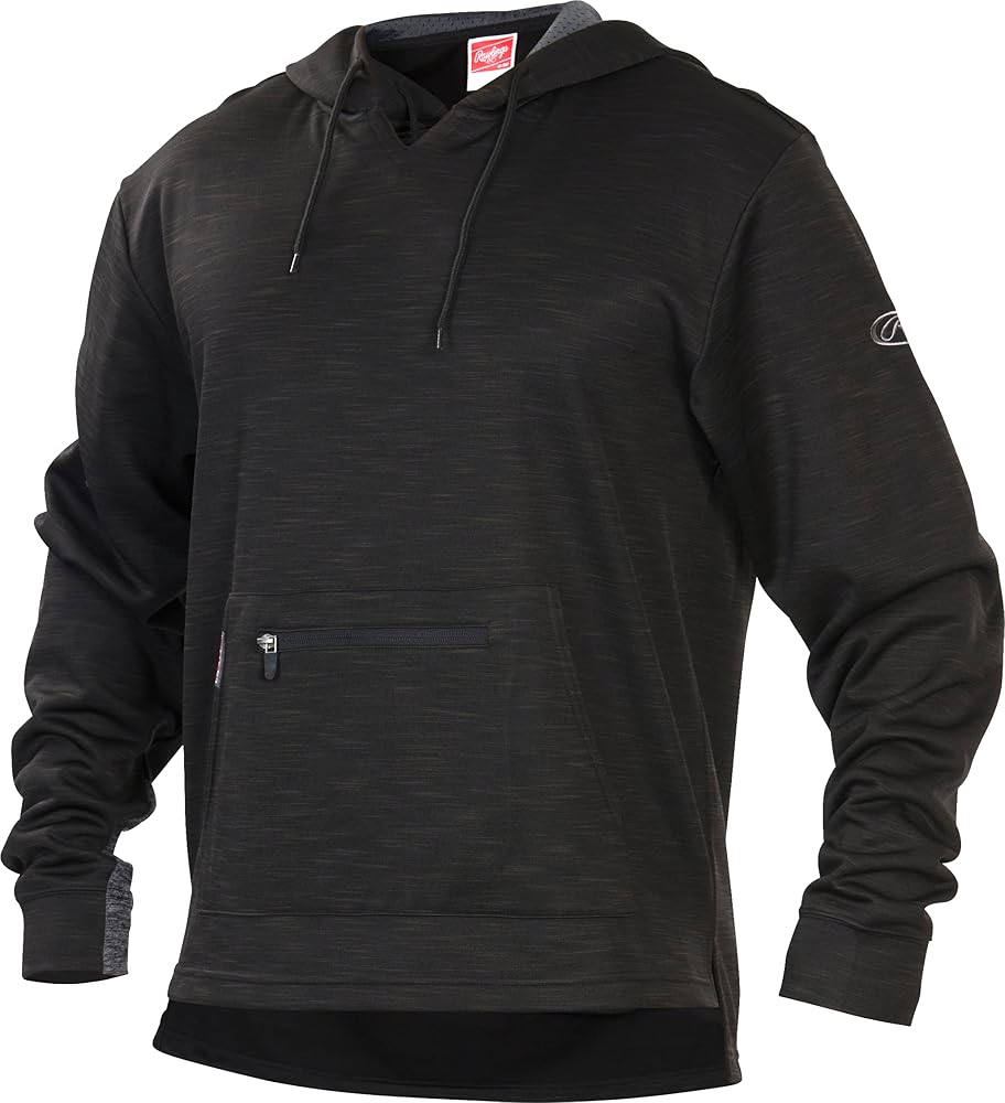 Rawlings Men's Adult Brushed Performance Fleece Hoodie Series