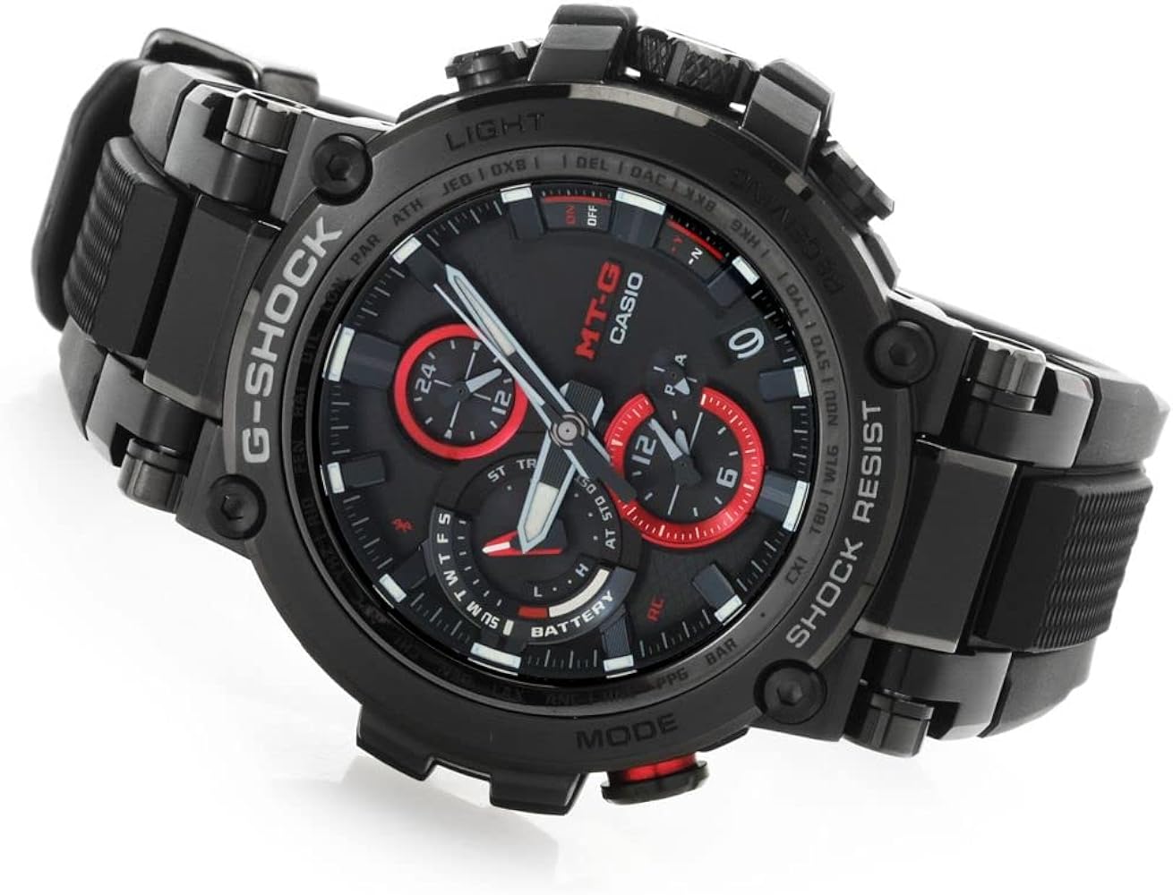 Casio MTGB1000B-1A MT-G Connected G-Shock Men's Watch Black Stainless Steel