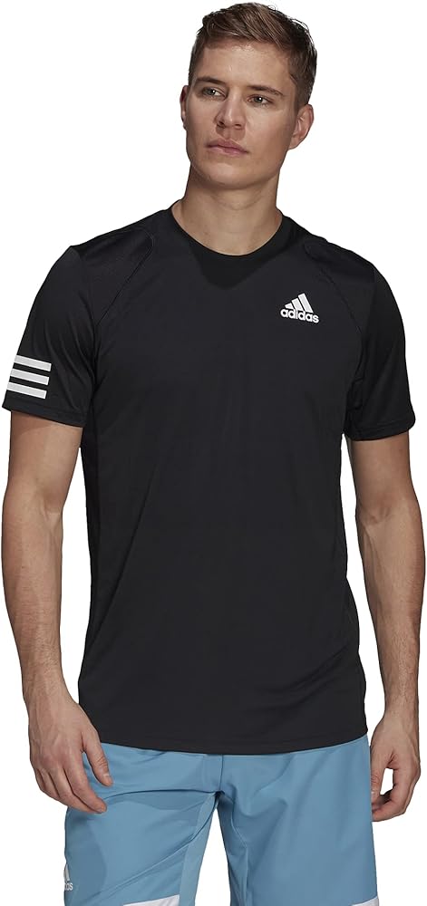 adidas Men's Club Tennis 3-Stripes Tee