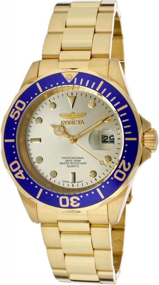 Invicta Pro Diver Stainless Steel Men's Quartz Watch - 40mm