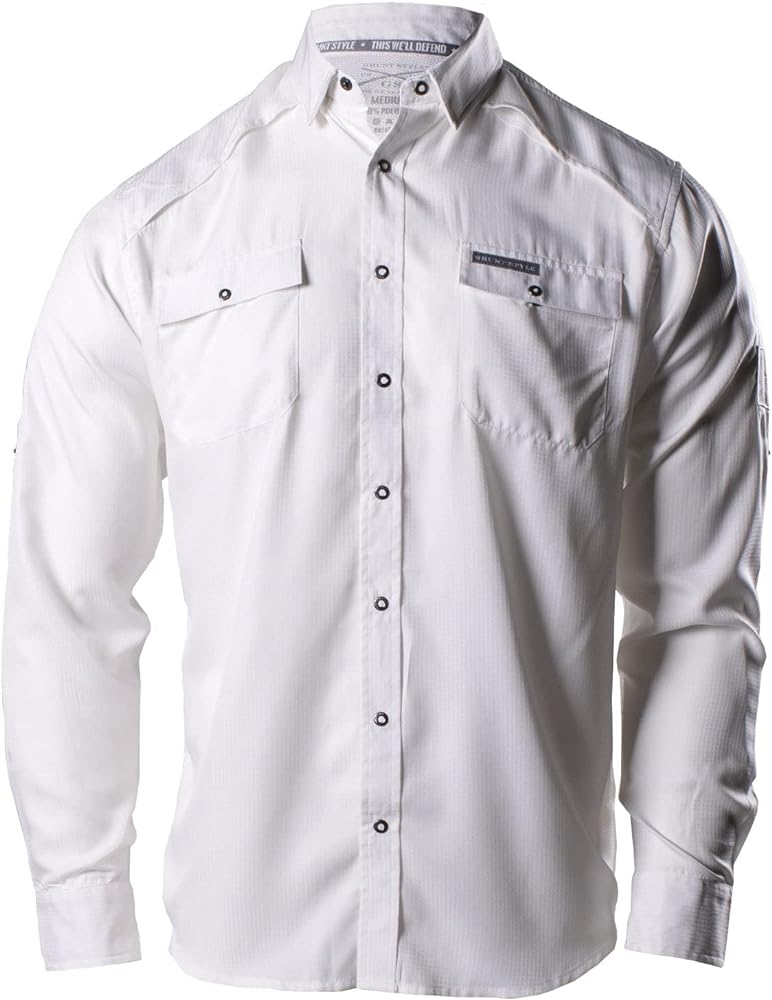 Grunt Style Fishing Shirt Long Sleeve Button Down