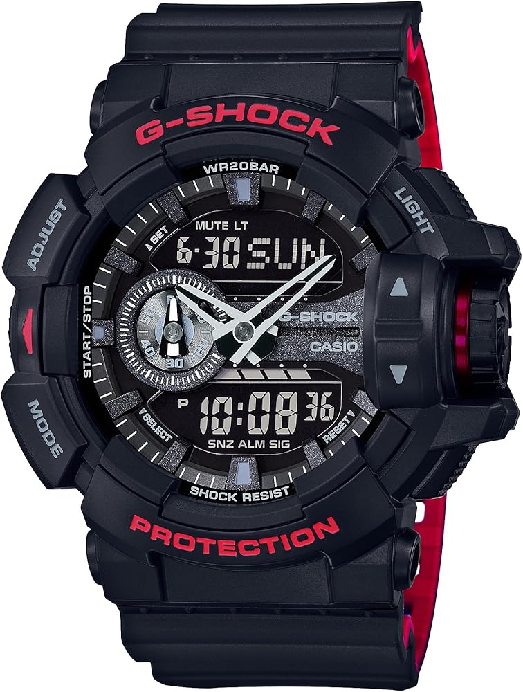 CASIO G-SHOCK Black & Red Series GA-400HR-1AJF MENS JAPAN IMPORT