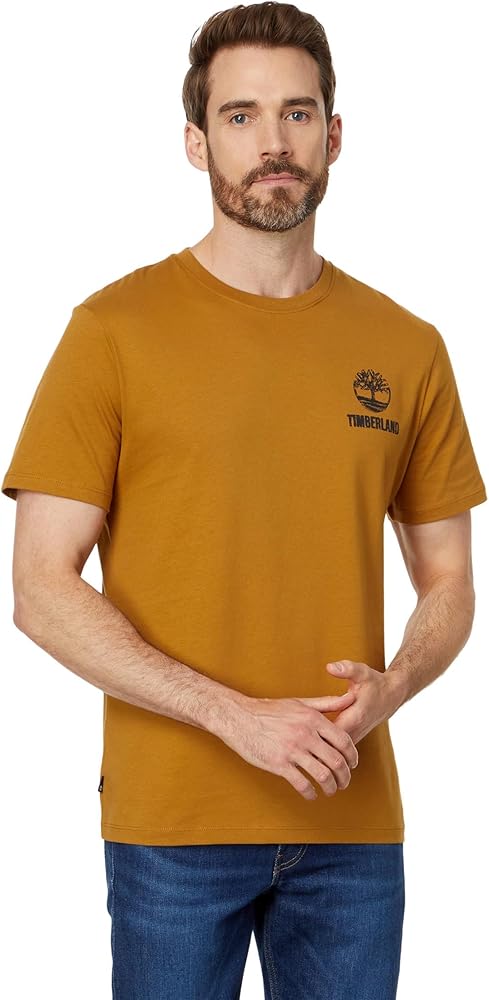 Timberland Men's Short Sleeve Back Logo Graphic Tee