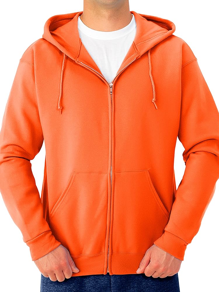 Jerzees Men’s NuBlend Fleece Hoodies & Sweatshirts, Cotton Blend, Sizes S-3X