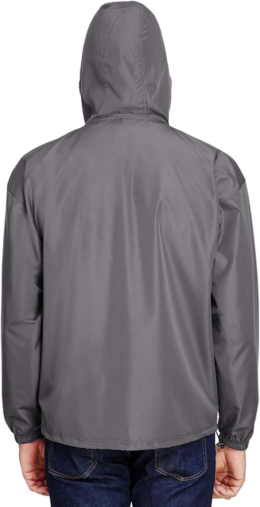 Champion Adult Packable Anorak 1/4 Zip Jacket 2XL GRAPHITE