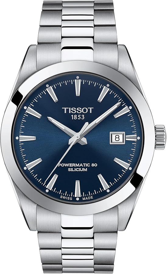 Tissot Mens Gentleman Stainless Steel Dress Watch