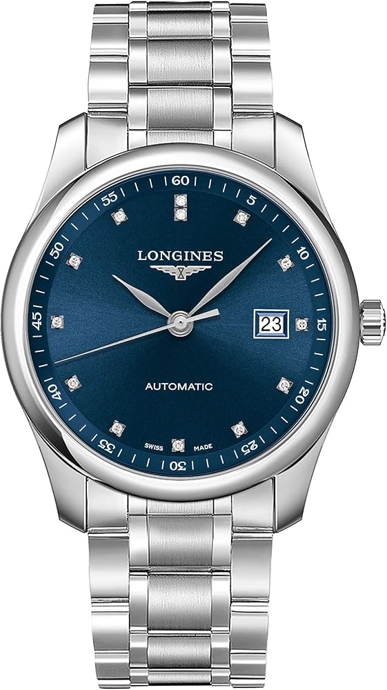 Longines Master Collection Automatic Chronometer Diamond Blue Dial Unisex Watch L27934976