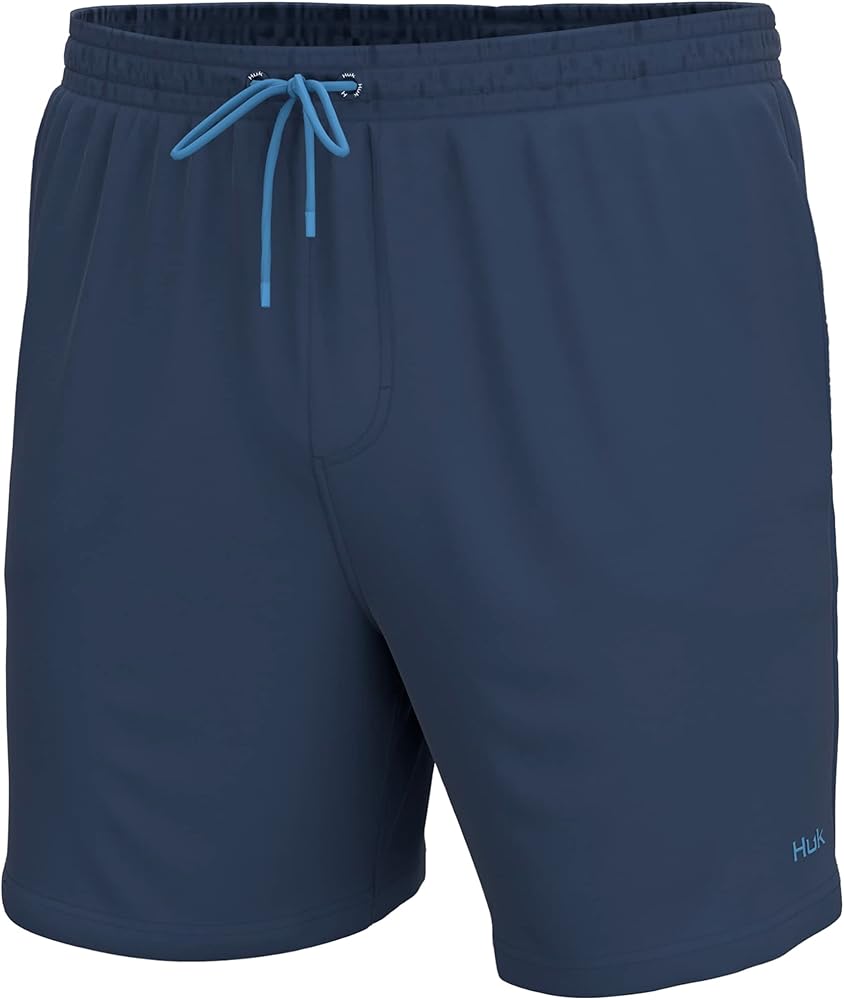 HUK Men's 5.5" Pursuit Volley, Quick-Dry Fishing Swim Shorts