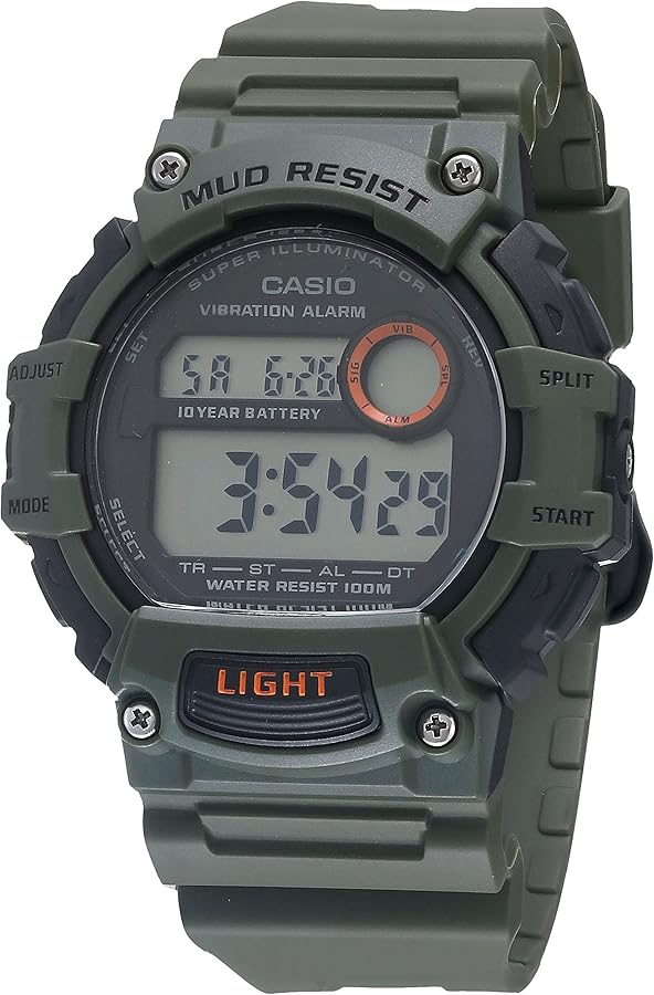 Casio Mud Resistant 10-Year Battery