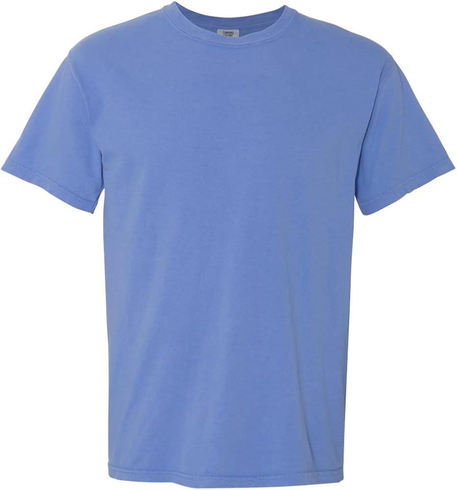 Comfort Colors Men's Adult Short Sleeve Tee, Style 1717 (3X-Large, Mystic Blue)