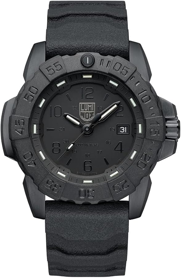 Luminox Navy Seal Steel Series Carbon Bezel All Black Military Dive Watch XS.3251.BO.CB