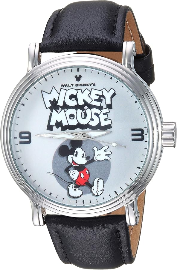 Disney Mickey Mouse Adult Vintage Analog Quartz Watch