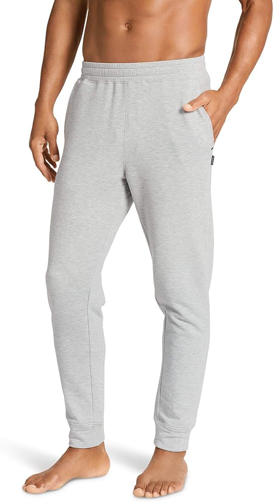 Jockey Men's Sportswear Cozy Reflective Jogger, Light Grey Heather, m