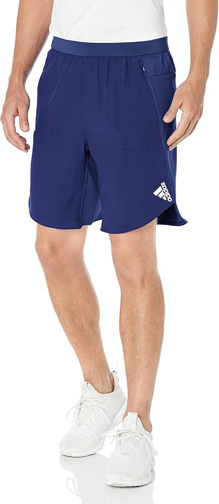 adidas mens Designed 4 Sport Training Shorts, Dark Blue/Blue, X-Small US