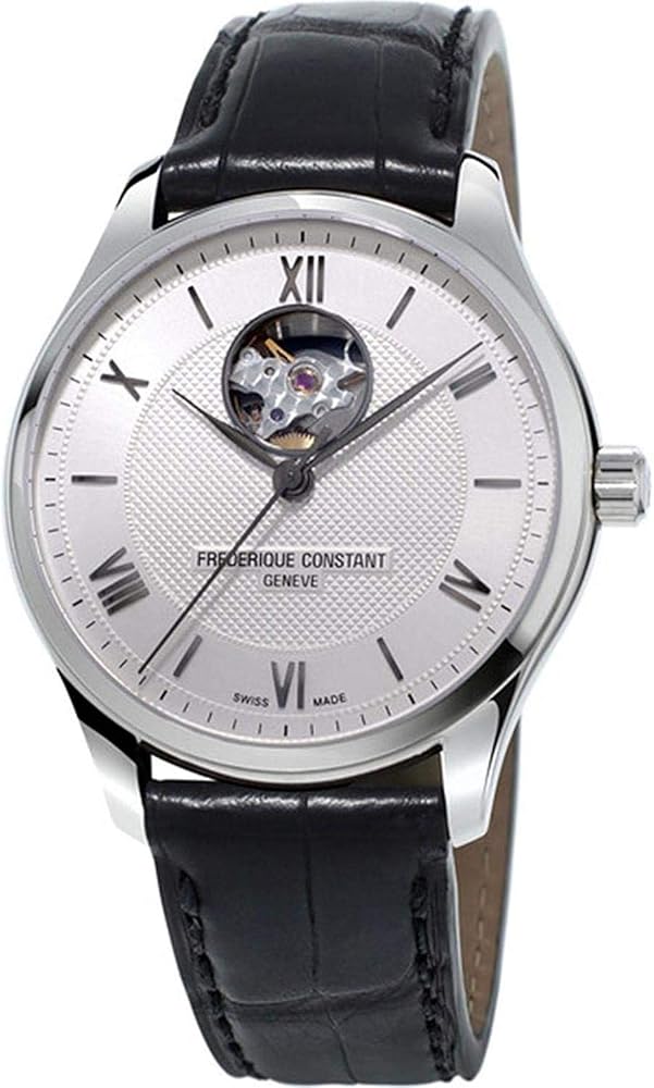 Frederique Constant Classics Heart Beat Automatic Movement Silver Dial Men's Watch FC-310MS5B6