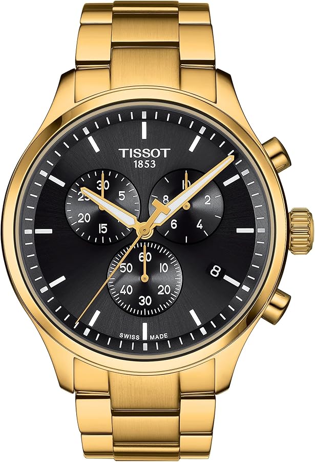 Tissot Mens Chrono XL Stainless Steel Casual Watch