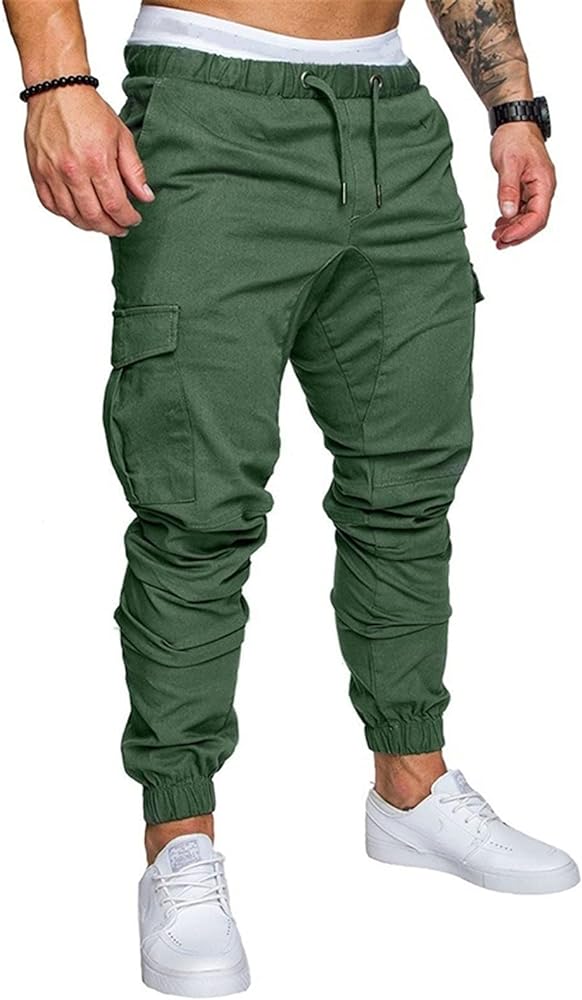 SIR7 Mens Fashion Joggers Sports Pants Athletic Workout Trousers Casual Cargo Pants