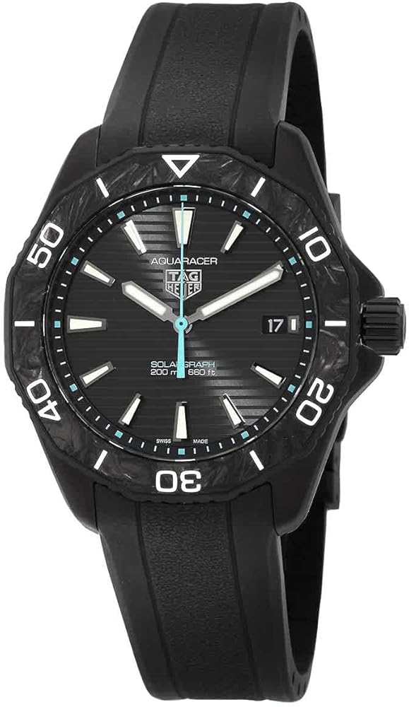 TAG Heuer Men's Aquaracer Black Dial Watch - WBP1112.FT6199