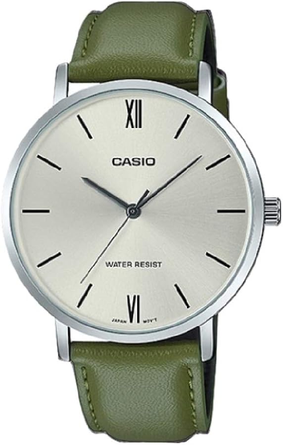 Casio Collection Watch One Size, Green, Analogue Watch, Quartz Movement