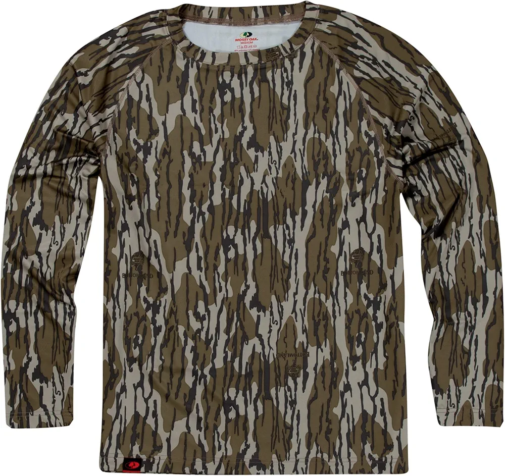 Mossy Oak Men's Camo Hunting Shirts Long Sleeve