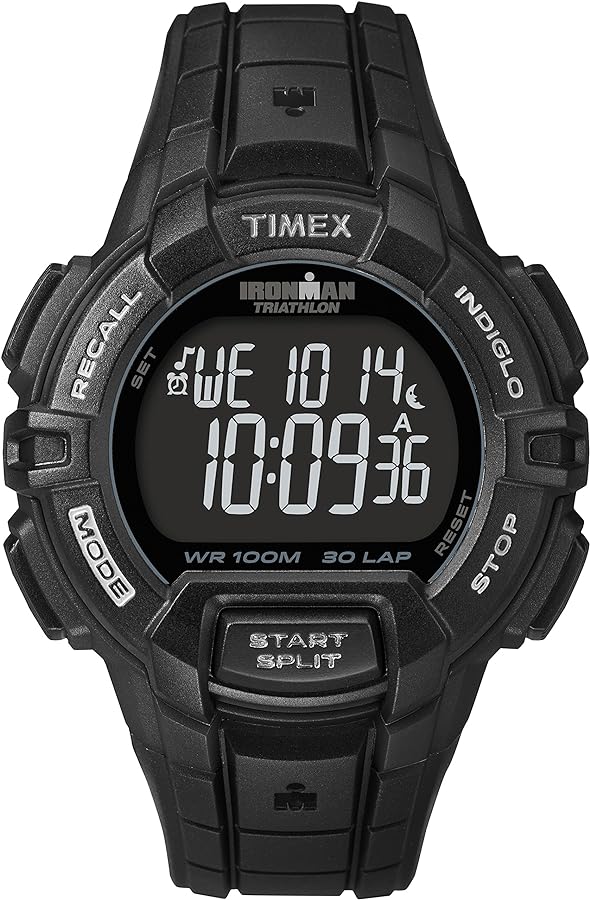 Timex Men's Ironman Rugged 30 44mm Resin Strap Watch