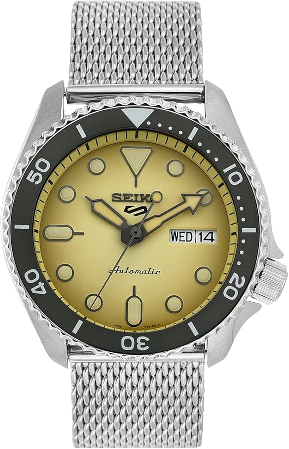 Seiko Men's Analogue Automatic Watch with Stainless Steel Strap SRPD67K1