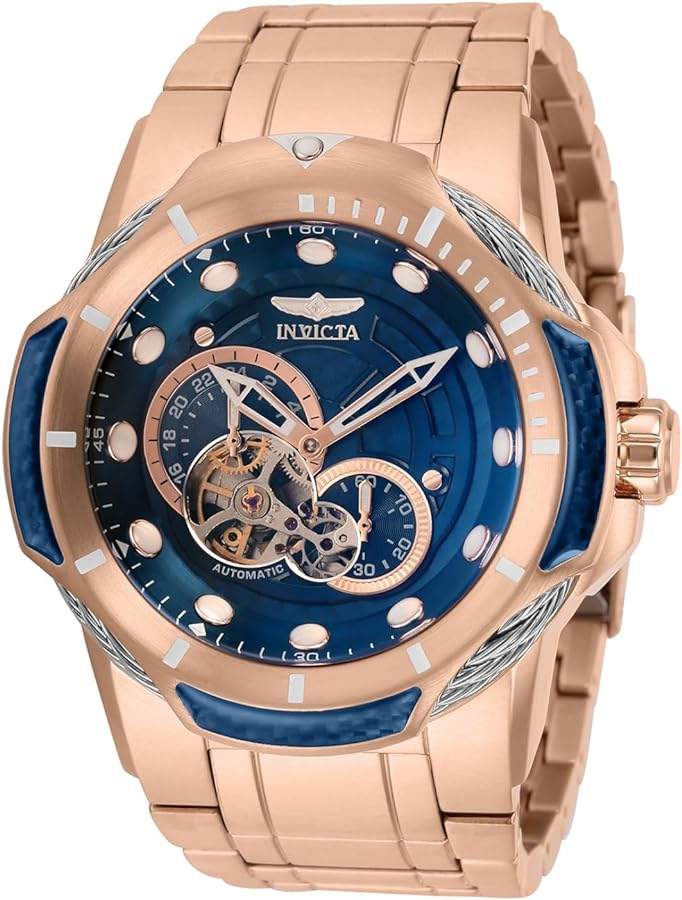 Invicta Mens Bolt Automatic Watch, Rose Gold, 31948