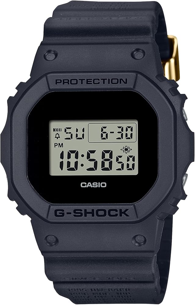 G-Shock Digital 5600 Series 40th Anniversary Remaster Black Resin Limited Edition Watch | DWE5657RE-1