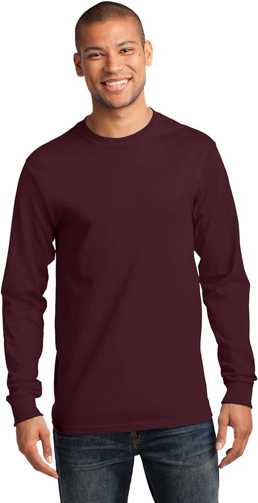 Port & Company - Tall Long Sleeve Essential Tee. PC61LST